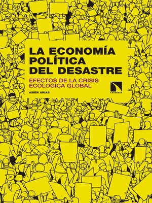 cover image of La economía política del desastre